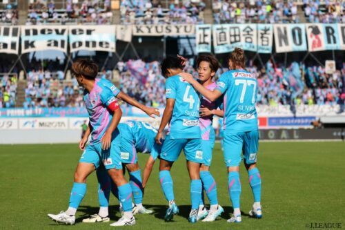 13試合ぶりの白星を飾った鳥栖 [写真]=J.LEAGUE