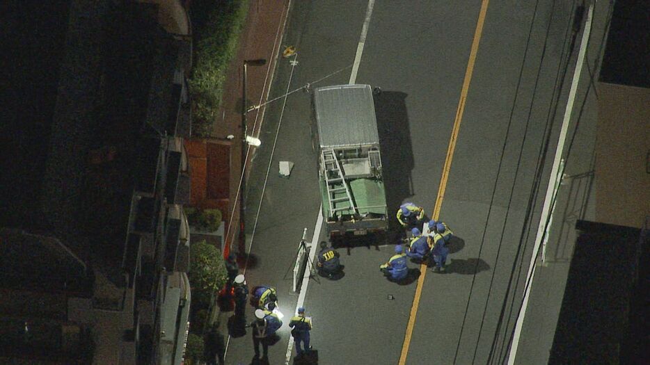 【速報】8歳くらいの子どもがトラックと事故　意識不明の重体　運転手を現行犯逮捕　東京・渋谷区