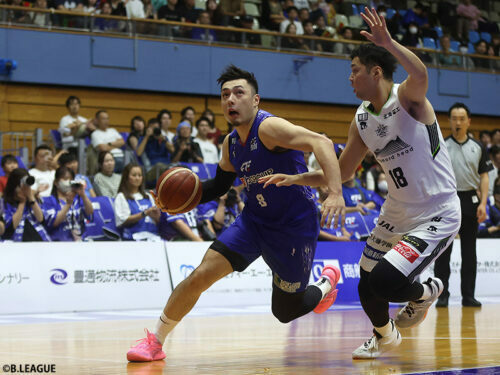 三遠戦での活躍が期待されるFE名古屋の佐土原遼 [写真]＝B.LEAGUE