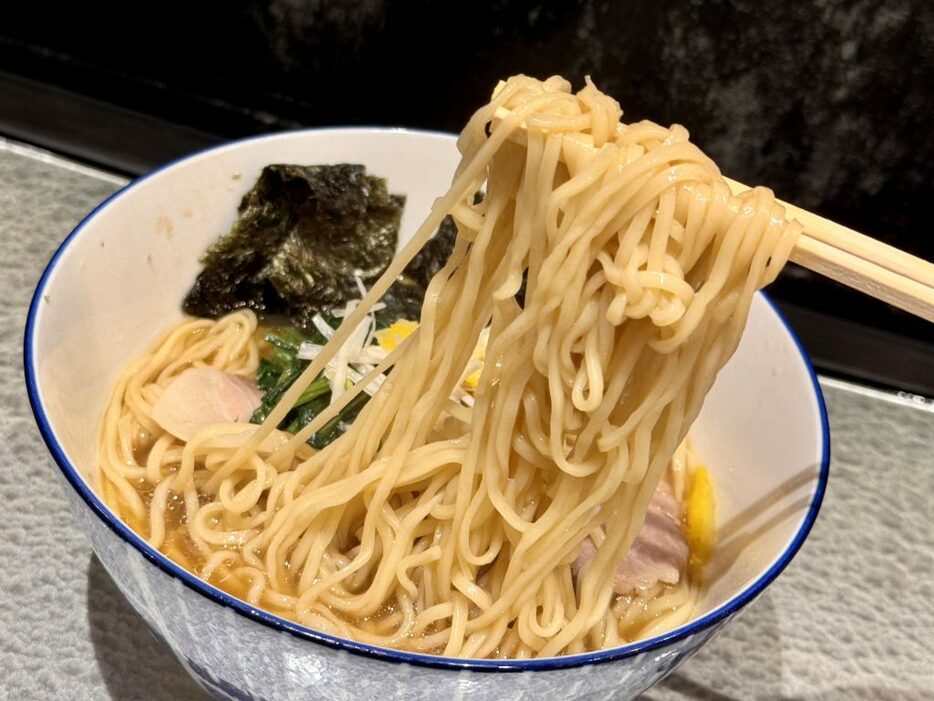 スープとの相性がいい麺