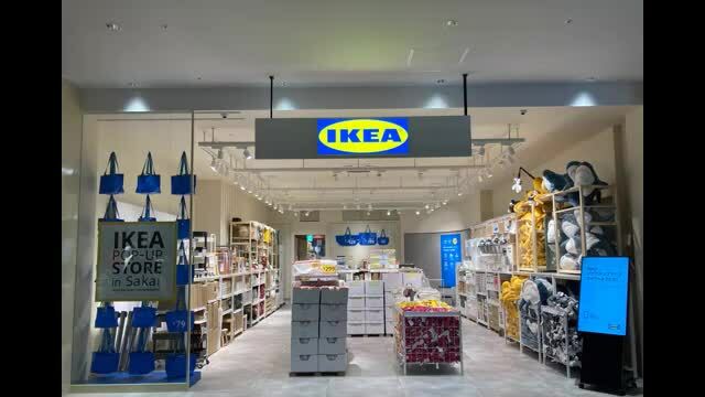 過去に出店した期間限定店（大阪・堺）　写真提供：ＩＫＥＡ