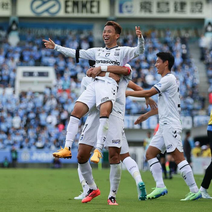 G大阪が打ち合いを制す(C)Getty Images