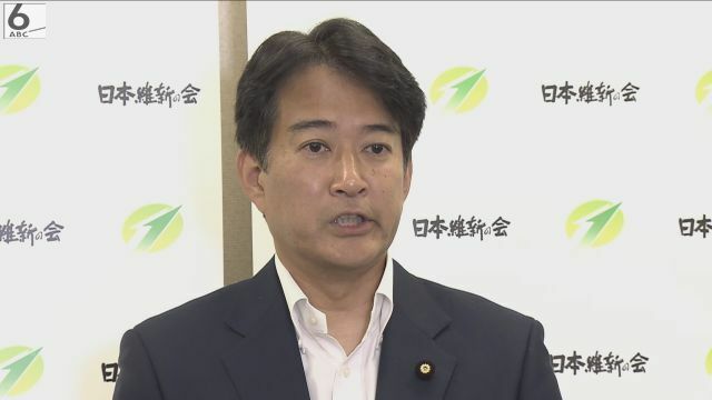 維新の柳ヶ瀬裕文・総務会長