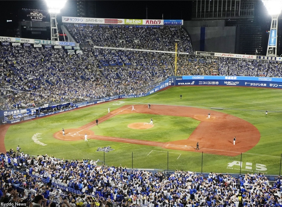 横浜スタジアム (C)Kyodo News