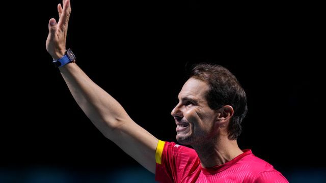 現役引退したテニスのラファエル・ナダル選手（写真：AP/アフロ）