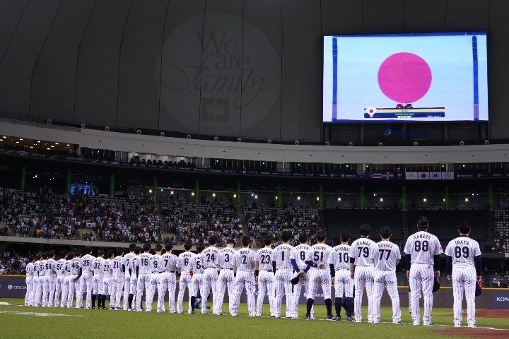 キューバ戦に臨む侍Jのスタメンが発表された。写真：田中研治（THE DIGEST写真部）