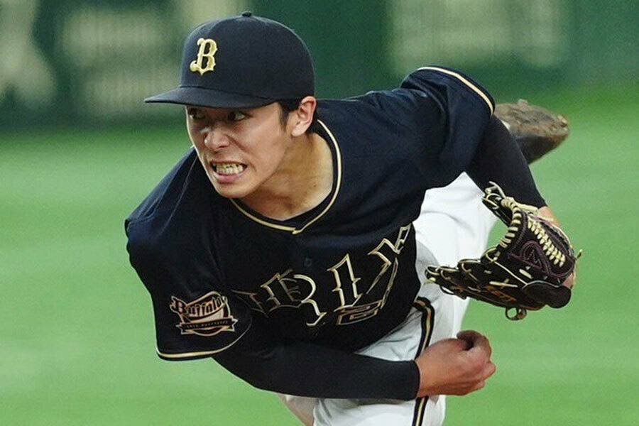 オリックス・齋藤響介【写真：小林靖】