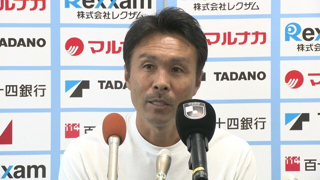 カマタマーレ讃岐　米山篤志監督（10月撮影）