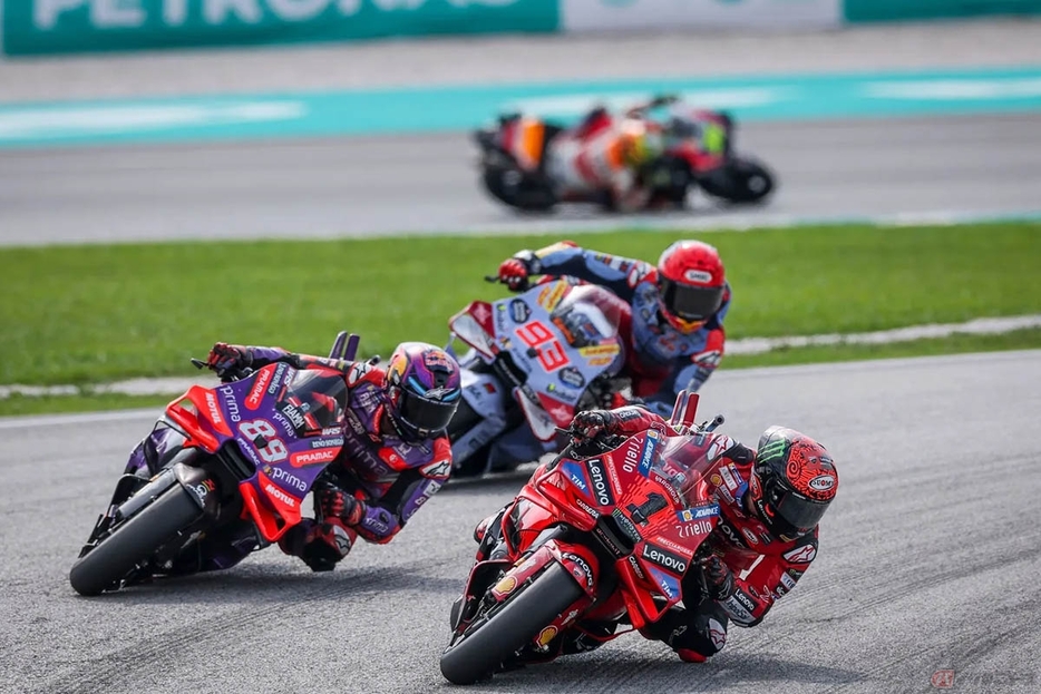 MotoGP2024第19戦マーレシアGP決勝レースを制したフランセスコ・バニャイア選手（ドゥカティ・レノボ・チーム）