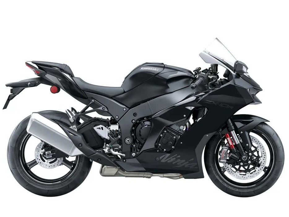 レース専用モデル　Ninja ZX-10R：メタリックフラットスパークブラック×エボニー