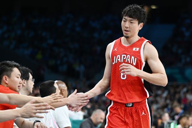 新生ホーバスJAPANキャプテンの比江島慎選手(写真：松尾/アフロスポーツ)