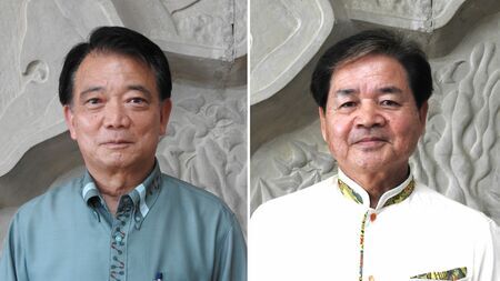 （左）比嘉孝則氏、（右）比嘉義彦氏