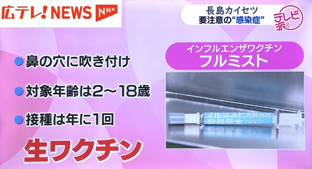 通常のワクチン接種は２回の注射なので、ありがたい！