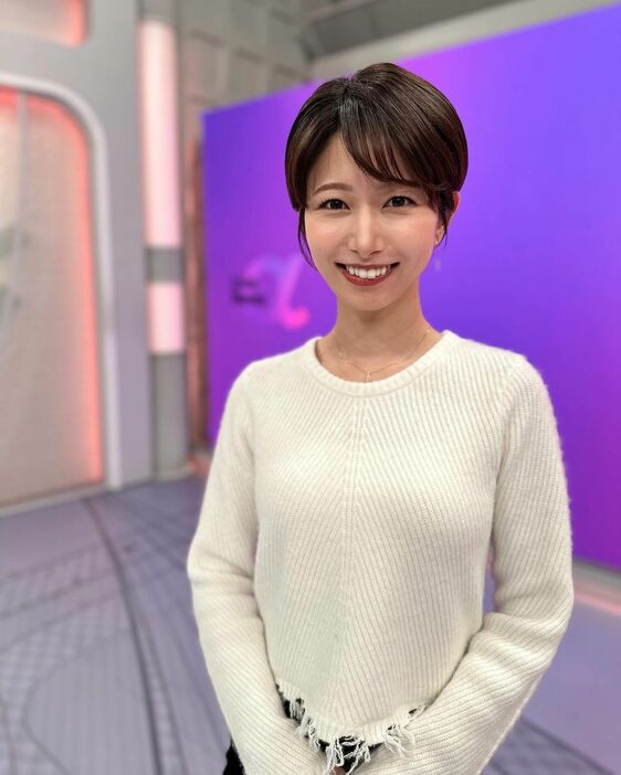 海老原優香アナ（インスタグラムebioffiより）