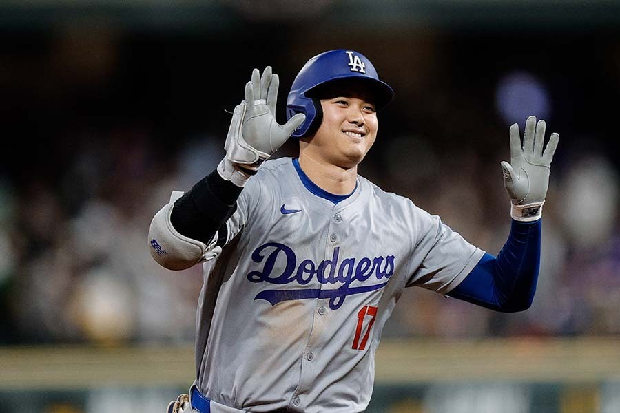 ドジャースの大谷翔平【写真：ロイター】