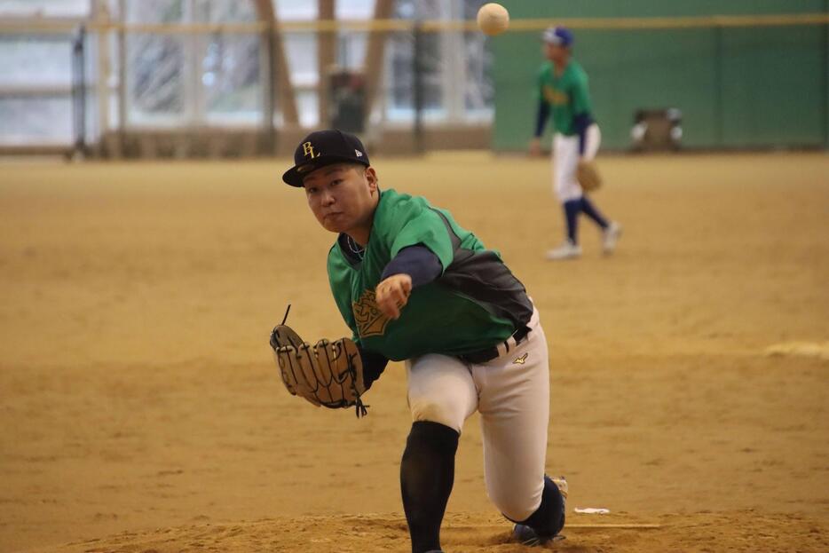 王者相手に安定した投球を見せた（写真：白石怜平）