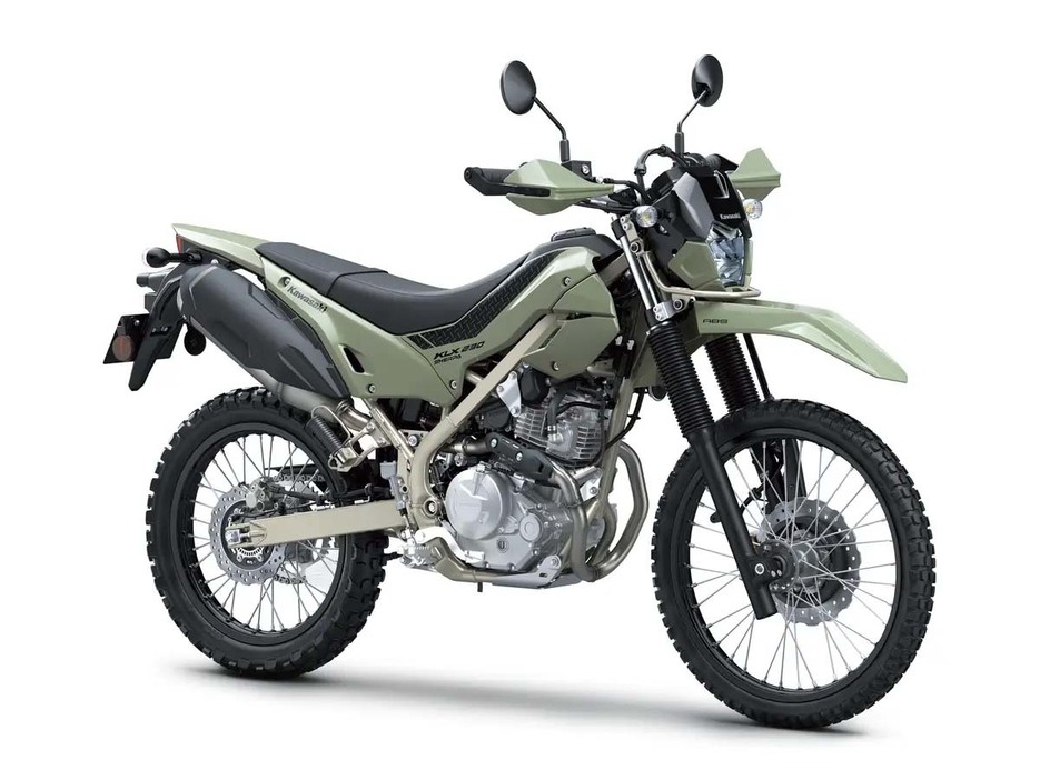 KLX230 SHERPA（2025）カワサキから発売予定のトレッキングモデル。国産現行ラインナップでは空白のジャンルだ。