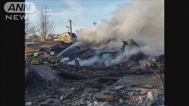 "ロシアがウクライナ各地に大規模攻撃　2人死亡　電力施設が標的に"