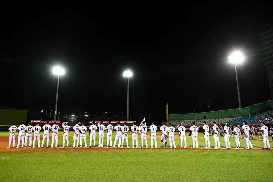 プレミア12が開催される台湾の天母スタジアム【写真：Getty Images】