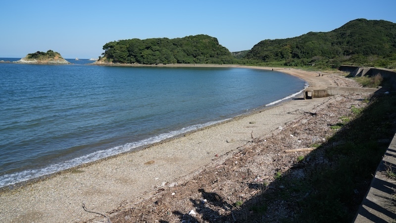 答志島　奈佐の浜