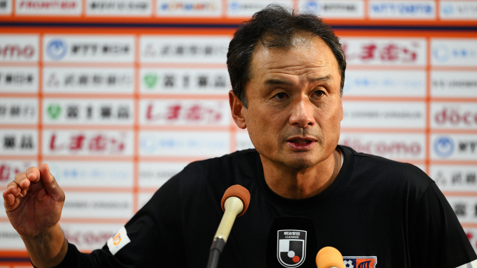 来季も大宮を率いることが決まった長澤徹監督(C)J.LEAGUE