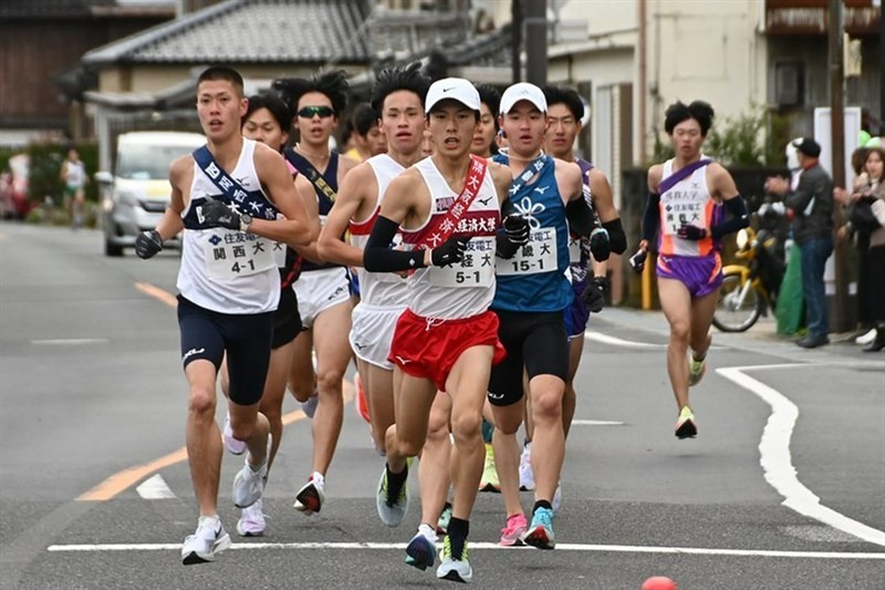 23年関西学生駅伝の様子