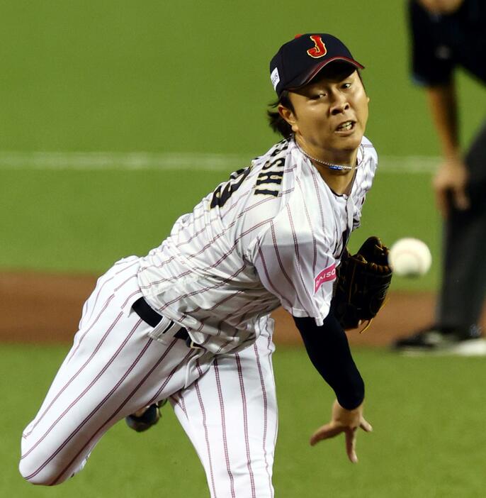 　先発し力投する高橋宏（撮影・山口登）