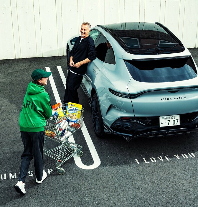 ▲ パーキングの際はぜひとも前向き駐車で