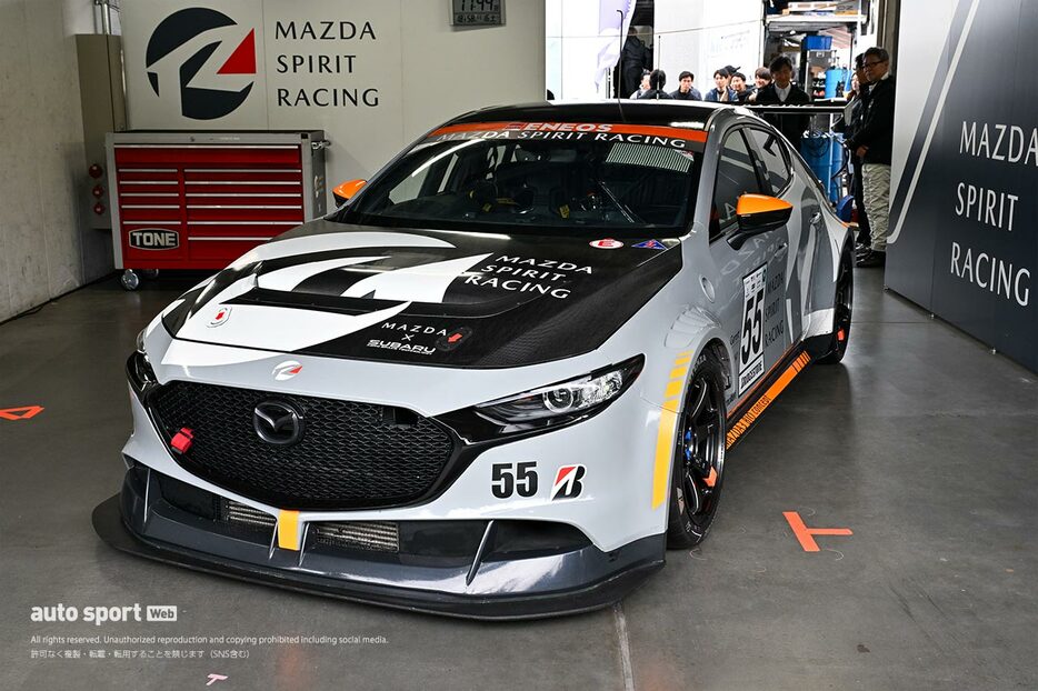 2024スーパー耐久第7戦富士　MAZDA SPIRIT RACING MAZDA3 Bio concept