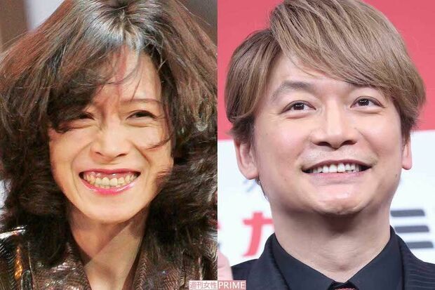 中森明菜とコラボする香取慎吾