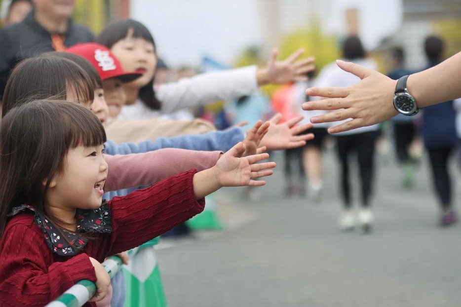 「声援が力になった」「気持ちよく走れた」――。ランナーから感謝の言葉が寄せられた