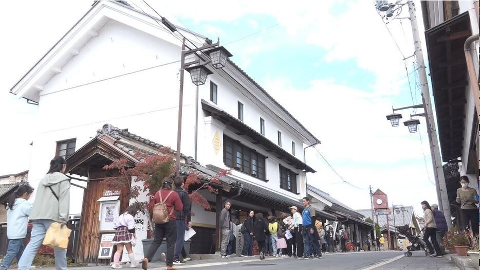 蔵の町並みも謎解きスポットに