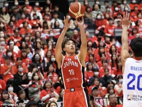 グアム戦でも躍動している西田（写真は21日のモンゴル戦）[写真]＝伊藤大允