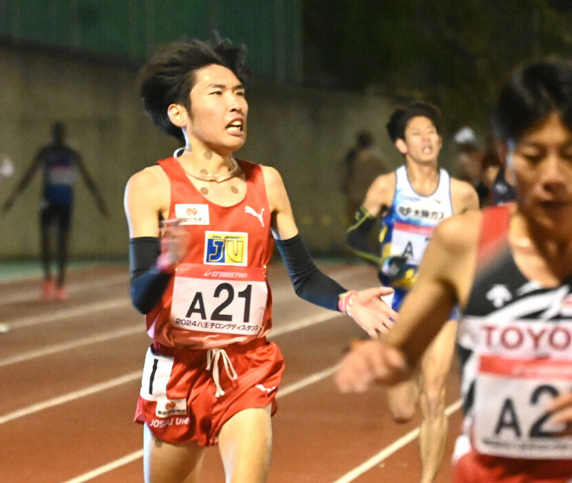 八王子ロングディスタンスでの城西大・斎藤将也(カメラ・手島莉子)