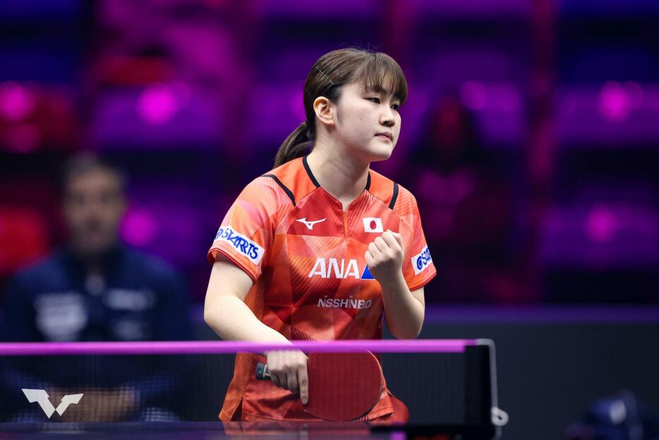 張本美和 PHOTO：World Table Tennis