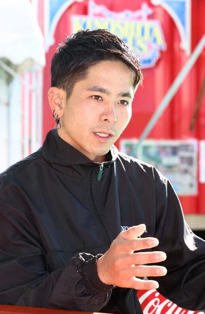 「何でも挑戦し成長を続けたい」と話す早田神龍さん