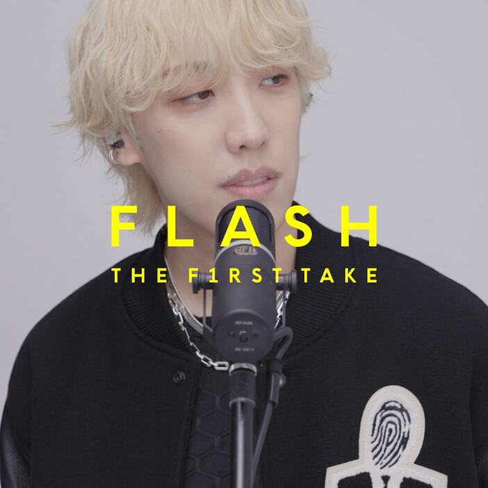 Aile The Shotaが登場する「FLASH THE FIRST TAKE」場面カット。