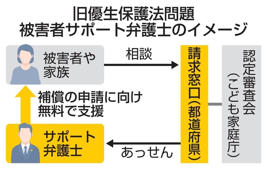 旧優生保護法問題　被害者サポート弁護士のイメージ