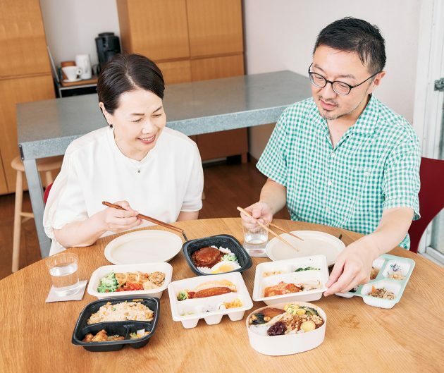 左・「栄養バランスが適正。 常備しておくと安心。」料理研究家 井原裕子さん｜右・「冷凍弁当の存在を知らないと損をします。」白央篤司さん フードライター、コラムニスト