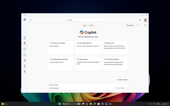 Microsoft 365 CopilotがNPUを利用したローカル処理に対応する