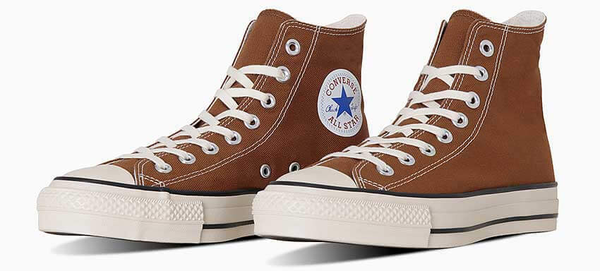 「キャンバス オールスター J HI」1万4850円、「 キャンバス オールスター J  OX」1万4300円／コンバース