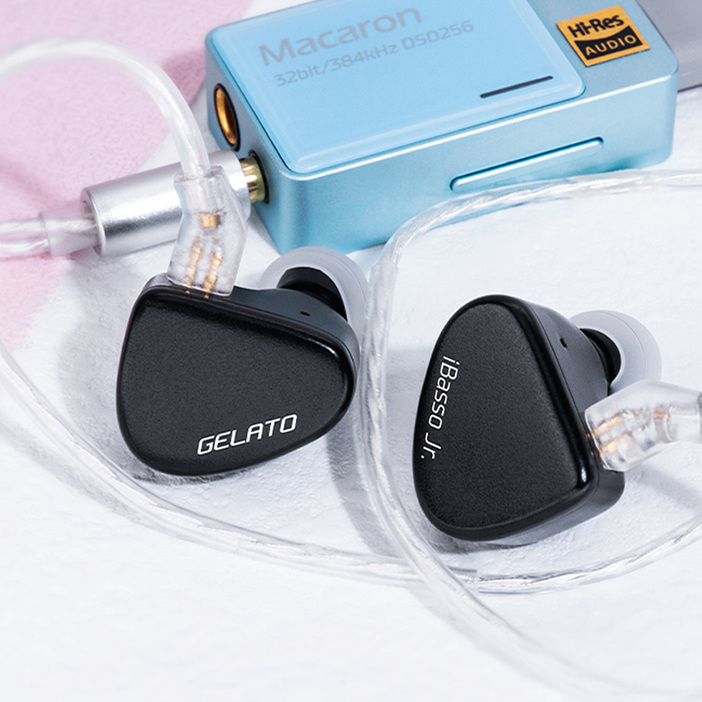 USB-DAC「Macaron」／イヤホン「GELATO」