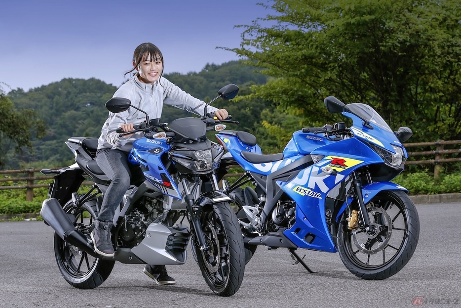 スズキのロードスポーツモデル「GSX -S125／GSX -R125」