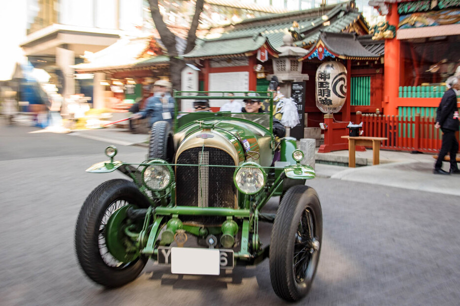 ベントレー 4 1/2 Litre：コッパ・ディ東京に参加して都内の景勝地をドライブした