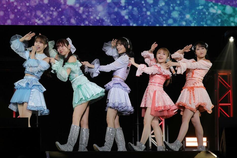 「i☆Ris」の12周年記念ライブ「i☆Ris 12th Anniversary Liveー初☆アリーナMM（マジみて）ー」の様子