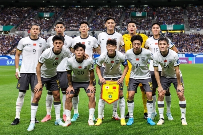 ミラクルな２勝目を挙げた中国代表。次節の日本戦で７失点大敗のリベンジを果たせるか。(C)Getty Images