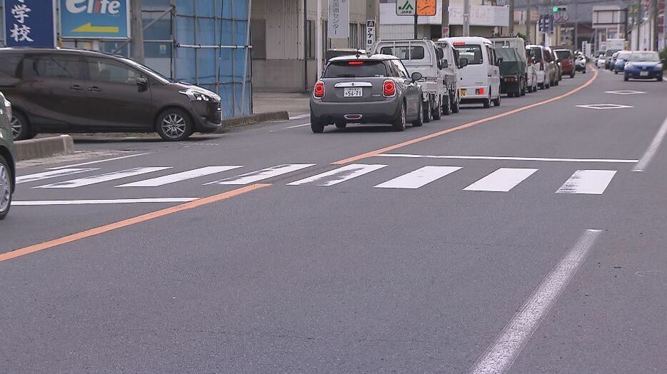 事故があった交差点（長野市）