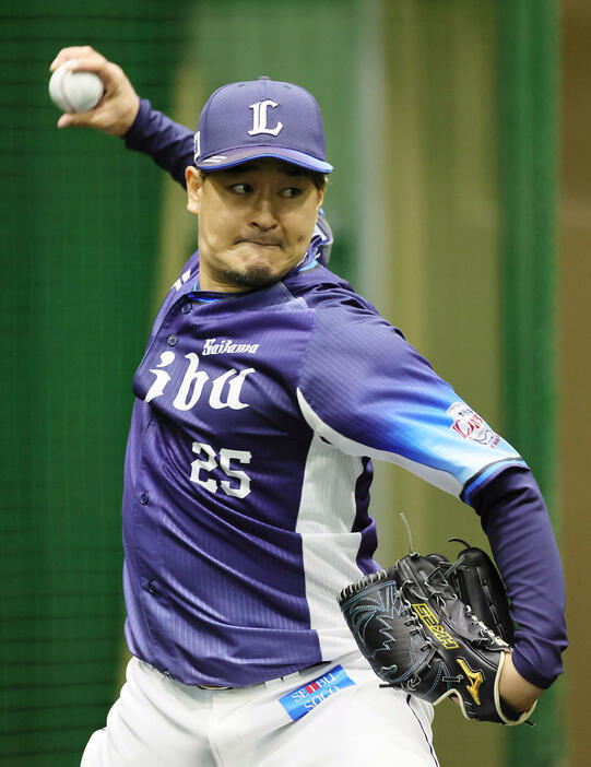 西武平井克典（2024年3月6日撮影）