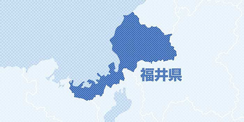 福井県の地図