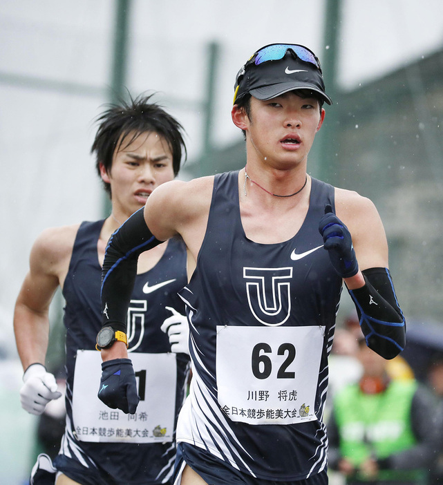 川野将虎選手と池田向希選手